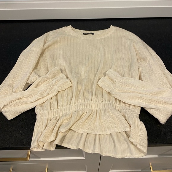 ZARA frill sweater - Picture 4 of 6